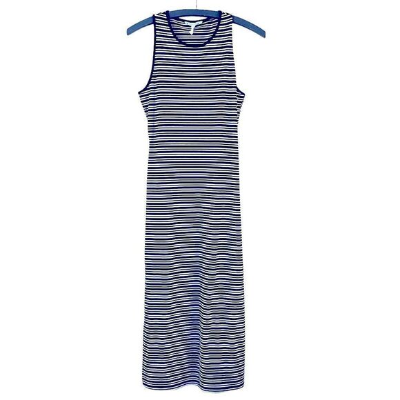 BCBG 90’s Y2K Striped Maxi Dress - Picture 1 of 6
